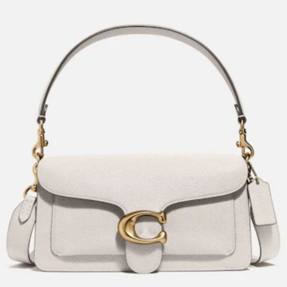 Tabby Shoulder Bag 26 Chalk